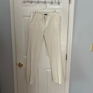 Gap white sailor pants - size 6